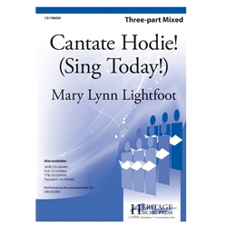 Cantage Hodie!<br>(Sing Today!)