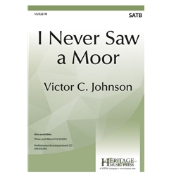 I Never Saw a Moor