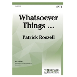 Whatsoever Things...