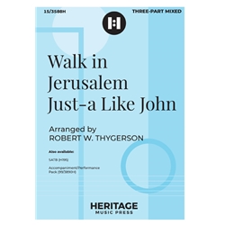 Walk in Jerusalem Just-a Like John