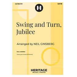 Swing And Turn, Jubilee - SATB