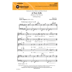 A New Life<br>(from La Vita Nuova)