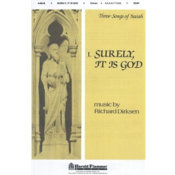 Surely It Is God<br>(No. 1 from <i>Three Songs of Isaiah</i>)