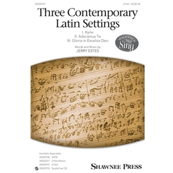 Three Contemporary Latin Settings
