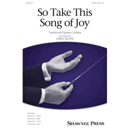 So Take This Song of Joy