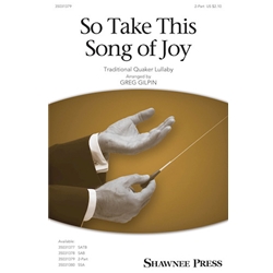 So Take This Song of Joy