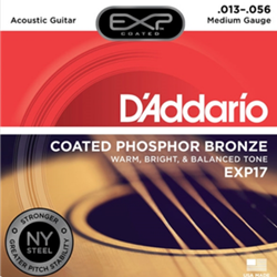 D'Addario EXP17 Coated Acoustic Guitar Strings
