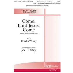 Come, Lord Jesus, Come: A Candle Lighting Ceremony for Advent