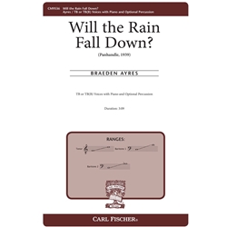 Will the Rain Fall Down?<br>(Panhandle, 1939)