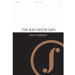 The Sun Never Says