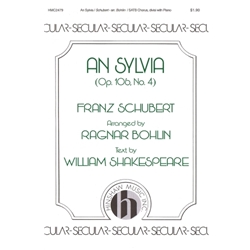 An Sylvia<br>(Op. 106, No. 4)