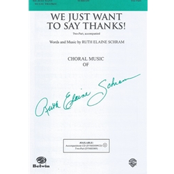 We Just Want to Say Thanks!