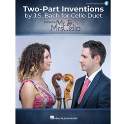 Two-Part Inventions by J.S. Bach for Cello Duet