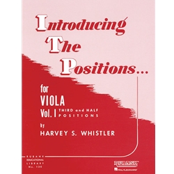 Introducing the Positions for Viola<br>Volume 1: Third and Half Positions