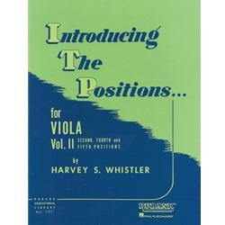 Introducing the Positions for Viola, Volume 2: 2nd, 4th, and 5th Positions