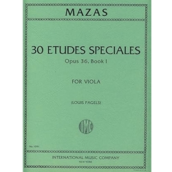 Mazas: 30 Etudes Speciales, Book 1