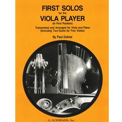 First Solos for the Viola Player