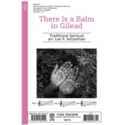 There is a Balm in Gilead