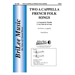 Two a cappella French Folk Songs