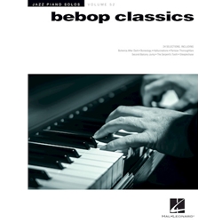 Bebop Classics<br>Jazz Piano Solos Series<br>Volume 52