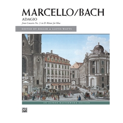 Marcello/Bach: Adagio from Concerto No. 3 in D Minor for Oboe