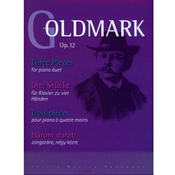 Goldmark: 3 Pieces for Piano Duet, Op. 12