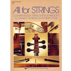 All for Strings, Book 1 - Piano Accompaniment