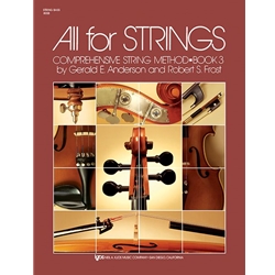 All for Strings, Book 3 - String Bass