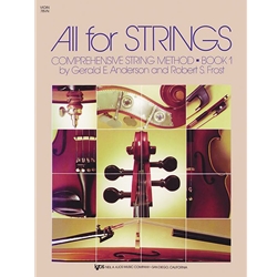 All for Strings, Book 1 - Violin