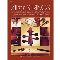 All for Strings, Book 3 - Violin