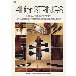 All for Strings Theory Workbook 1 - Violin