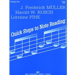Quick Steps to Notereading, Volume 2 - Violin
