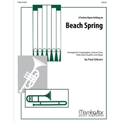 A Festive Hymn Setting on Beach Spring