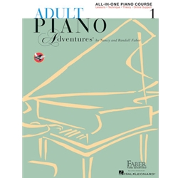 Adult Piano Adventures: All-In-One Book with Online Media Access
