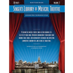 Singer's Library of Musical Theatre: Baritone/Bass, Volume 1
