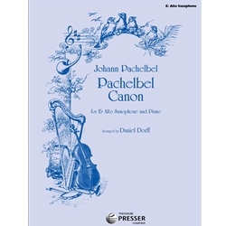 Pachelbel Canon for Alto Sax and Piano