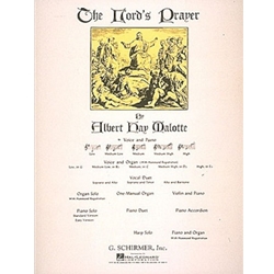 The Lord's Prayer<br>(Voice and Piano)