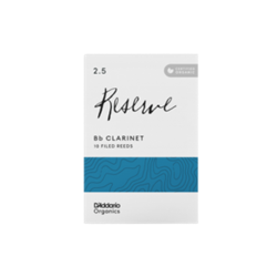 D'Addario Reserve Clarinet Reeds #2.5 Box of 10