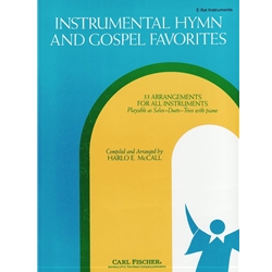 Instrumental Hymn and Gospel Favorites for E-flat Instruments