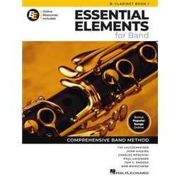Essential Elements for Band, Book 1 - Clarinet