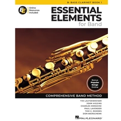 Essential Elements for Band, Book 1 - Bass Clarinet