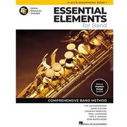 Essential Elements for Band, Book 1 - Alto Sax