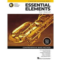 Essential Elements for Band, Book 1 - Baritone Sax