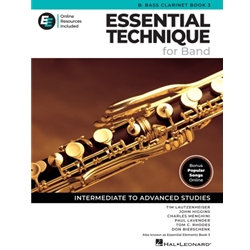 Essential Technique for Band - Bass Clarinet
