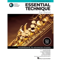 Essential Technique for Band - Alto Sax