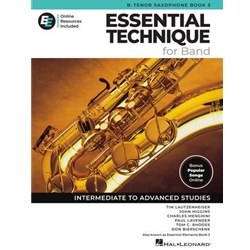 Essential Technique for Band - Tenor Sax