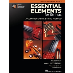 Essential Elements for Strings, Book 1 - Teacher Manual