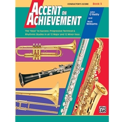 Accent on Achievement<br>Book 3<br>Conductor's Score