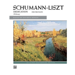 Schumann/Liszt: Dedication (Widmung)