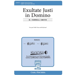 Exultate Justi In Domino
